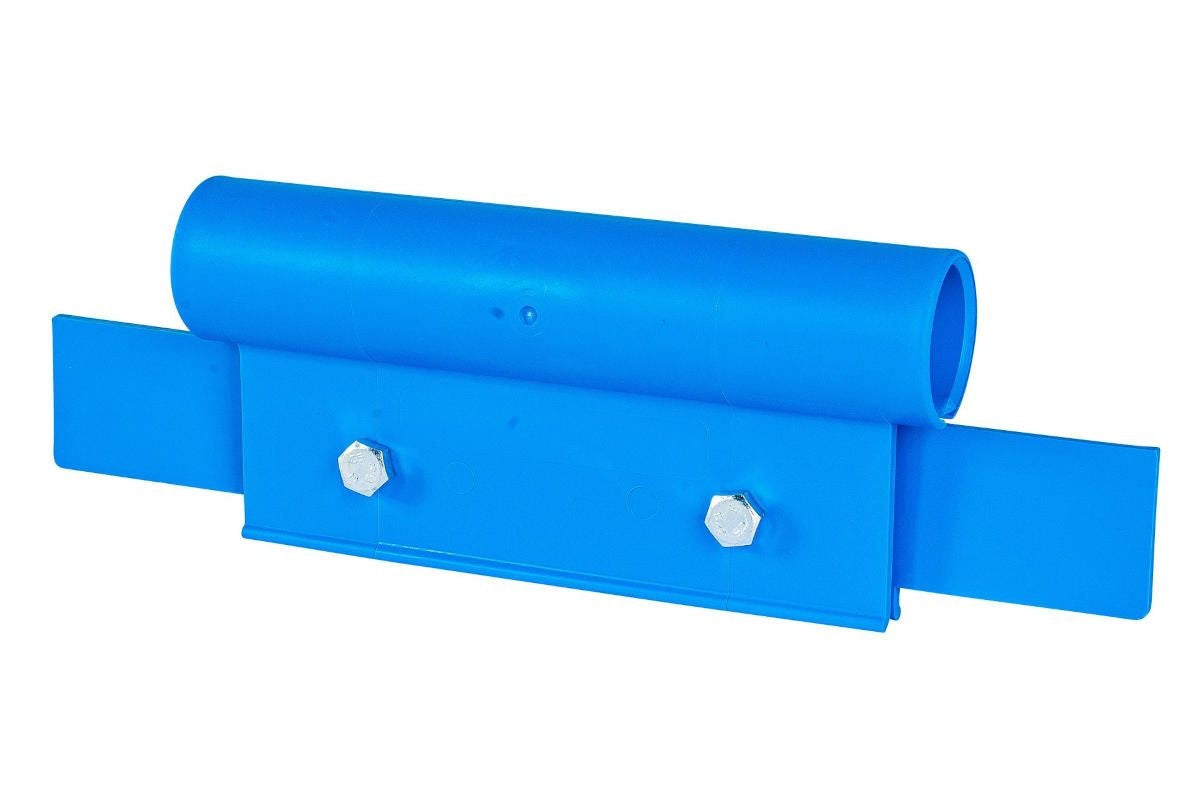 Bride de Suspension en Plastique Bleu pour Lanières 300 mm [lot de 10 pièces]