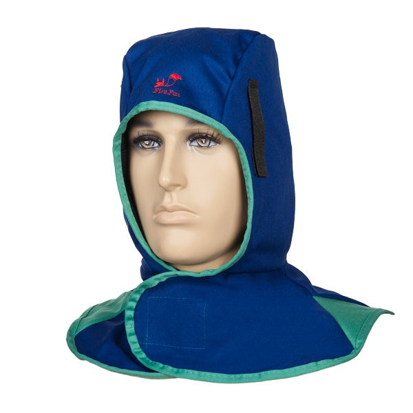 Cagoule demie Epaule de protection pour soudeur en proban anti-feu  - [la pièce]