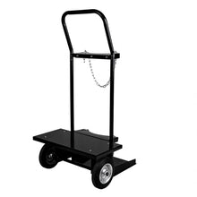 Chariot de soudage 2 roues - capacité 115kg, support bouteille de gaz, dimensions 570x378x1090mm  - [la pièce]