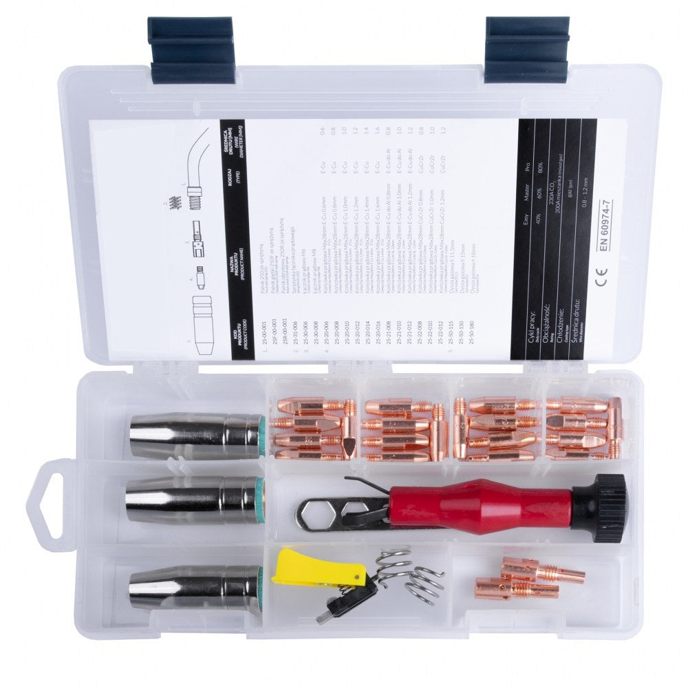 Coffret de maintenance pour torche MIG 25 MASTER/PRO - [la pièce]