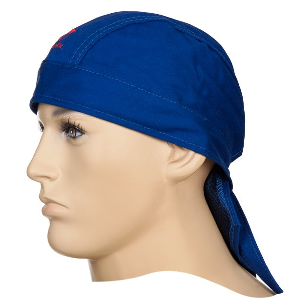 Coiffe bandana blue dog pour soudeur - [la pièce]