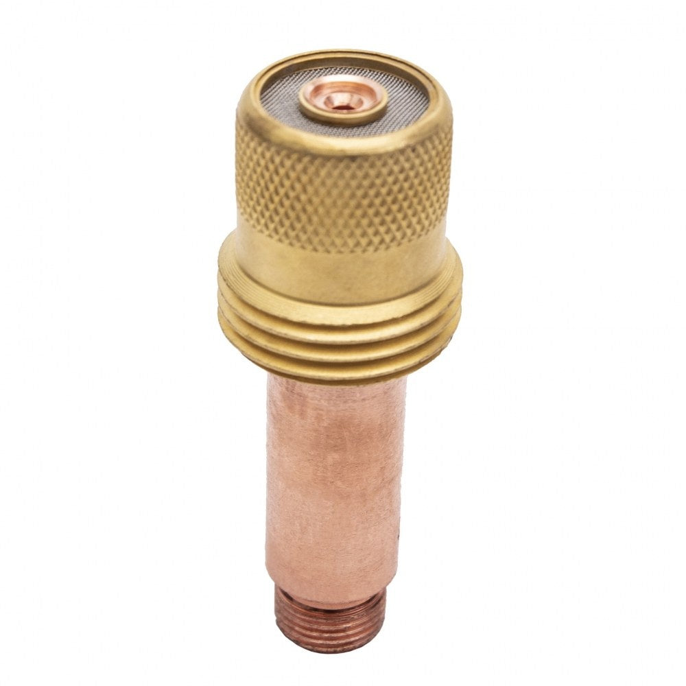 Diffuseur gaz lens pour torche TIG 17/18/26 - L=50mm d=2.4mm -[le lot de 10 pièces]