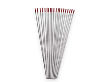 Electrode tungstène WTh20 rouge 1,0 × 175 mm -[le lot de 10 pièces]