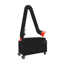 Extracteur de fumées mobile avec bras d’aspiration 2m - débit 1000 m³/h, double filtration, alimentation 230v - [la pièce]