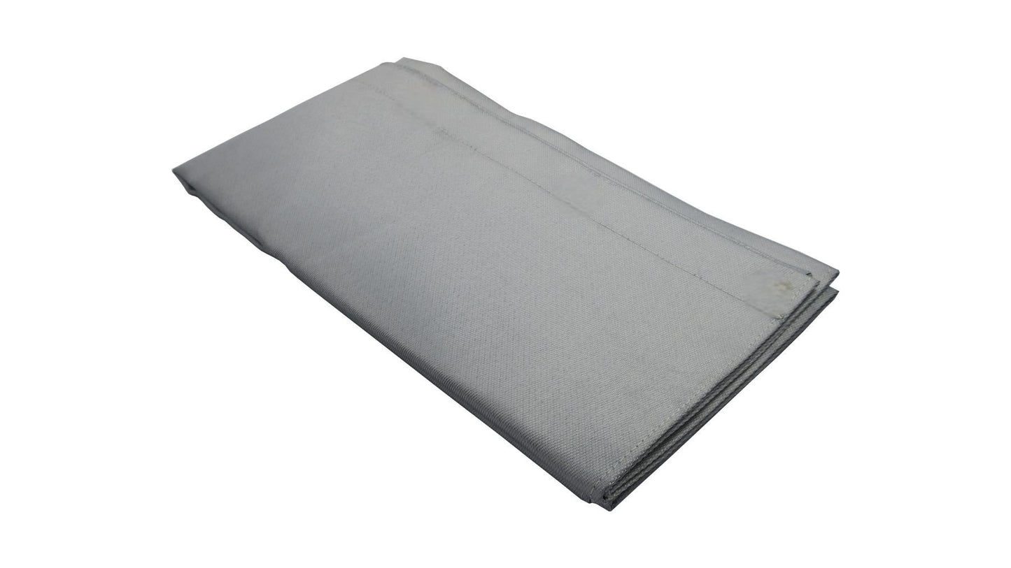 Toile anti-chaleur 650°c - utilisation verticale - dimensions 1000 x 1000 mm - [la pièce]
