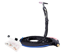 Torche TIG 20 MASTER - longueur 4m, refroidissement liquide, 250A DC/200A AC, ø Electrode 0.5-3.2mm - [la pièce]