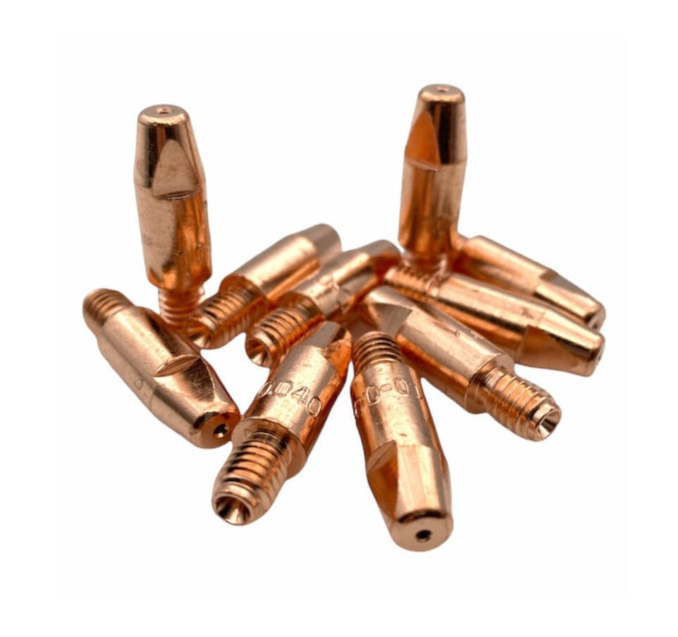 Tube contact M6x28mm Acier ø 1,2mm pour torche MIG/MAG 25 - [le lot de 10 pièces]