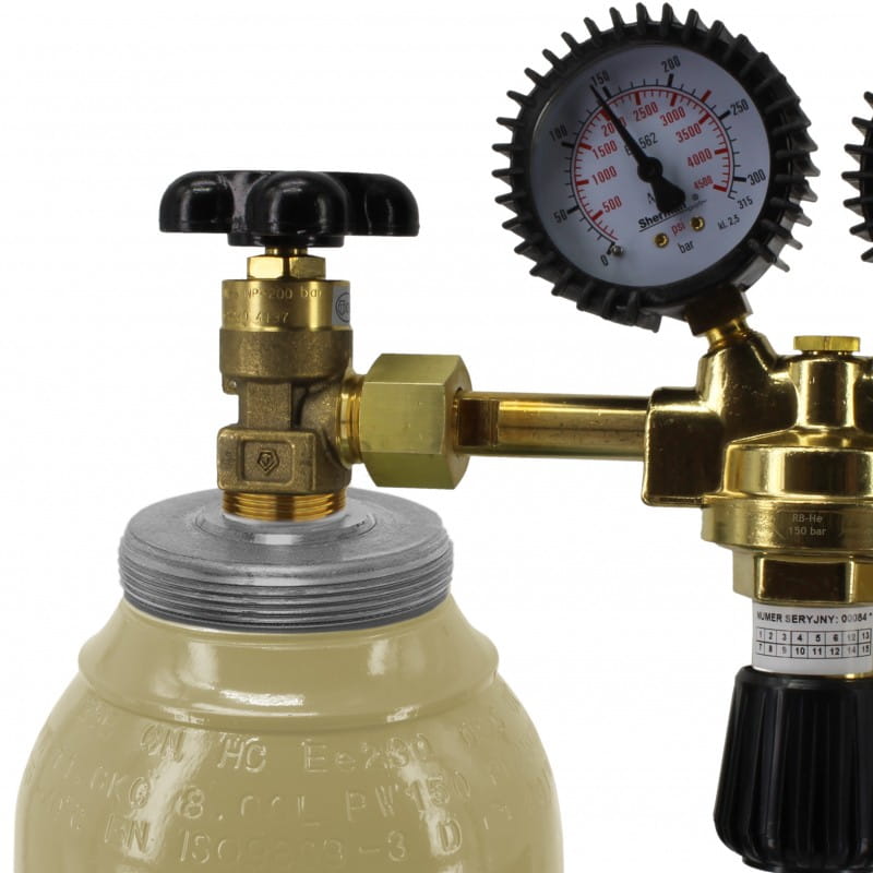 Bouteille Gaz de soudure Hélium Sans Contrat B08, 1,6m³
