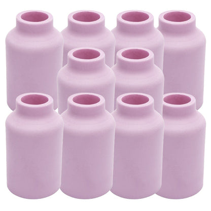 Buse céramique Lens #7 pour torche TIG SR-17/18/26 - L 42mm - ø 11mm - Lot de 10 pièces - Le Comptoir du Soudeur