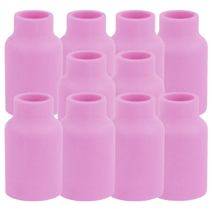 Buse céramique Lens #8 pour torche TIG SR-17/18/26 - L 42mm - ø 12,5mm - Lot de 10 pièces - Le Comptoir du Soudeur
