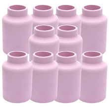 Buse céramique Lens #10 pour torche TIG SR-9/20 - L 48mm - ø 16mm - Lot de 10 pièces - Le Comptoir du Soudeur