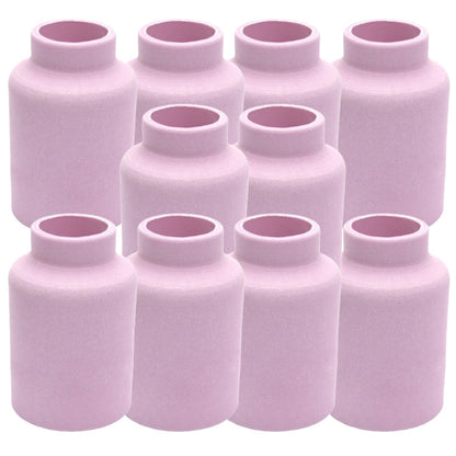 Buse céramique Lens #10 pour torche TIG SR-9/20 - L 48mm - ø 16mm - Lot de 10 pièces - Le Comptoir du Soudeur