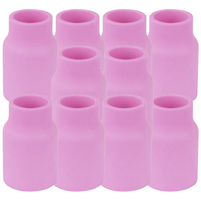 Buse céramique Lens #12 pour torche TIG SR-9/20 - L 48mm - ø 19mm - Lot de 10 pièces - Le Comptoir du Soudeur