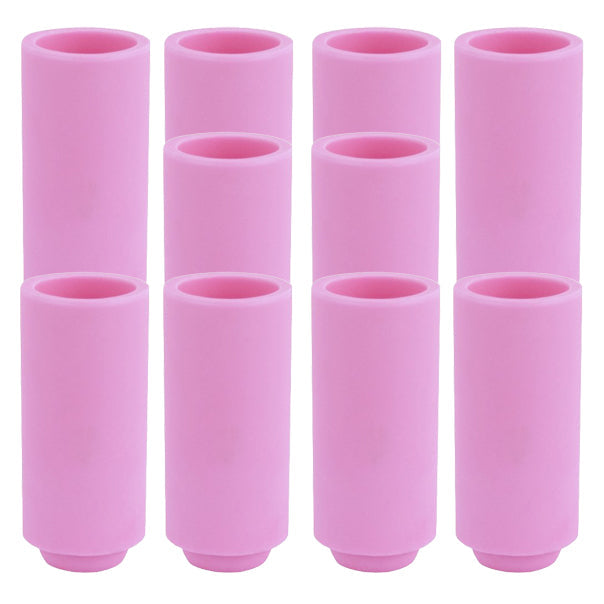 Buse céramique standard #10 pour torche TIG SR-17/18/26 - L 47mm - ø 16mm - Lot de 10 pièces - Le Comptoir du Soudeur