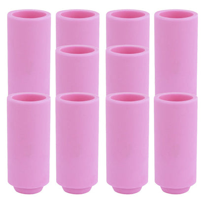 Buse céramique standard #10 pour torche TIG SR-17/18/26 - L 47mm - ø 16mm - Lot de 10 pièces - Le Comptoir du Soudeur