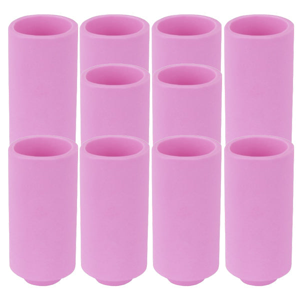 Buse céramique standard #12 pour torche TIG SR-17/18/26 - L 47mm - ø 19mm - Lot de 10 pièces - Le Comptoir du Soudeur