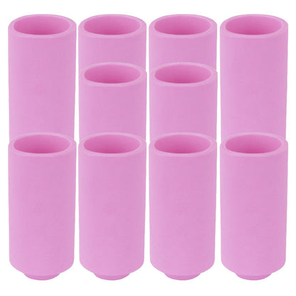 Buse céramique standard #12 pour torche TIG SR-17/18/26 - L 47mm - ø 19mm - Lot de 10 pièces - Le Comptoir du Soudeur