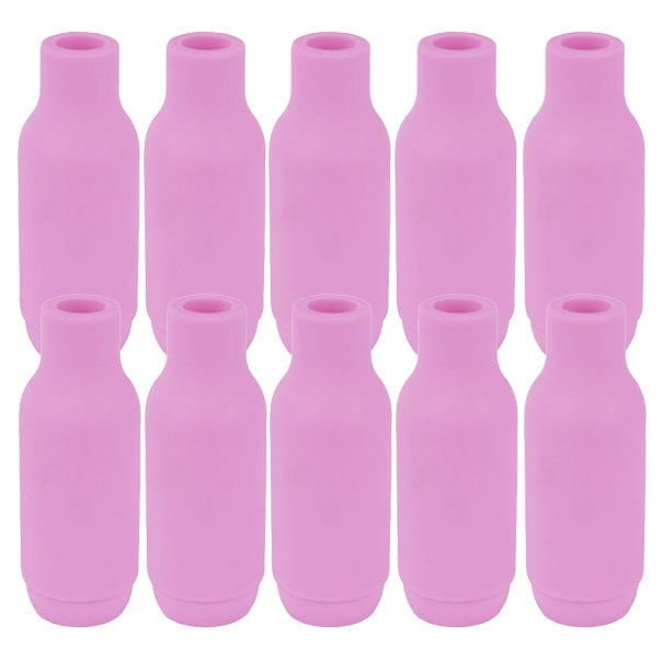 Buse céramique standard #4 pour torche TIG SR-17/18/26 - L 47mm - ø 6,3mm - Lot de 10 pièces - Le Comptoir du Soudeur