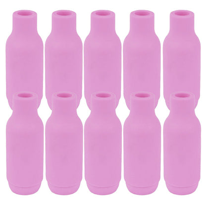 Buse céramique standard #4 pour torche TIG SR-17/18/26 - L 47mm - ø 6,3mm - Lot de 10 pièces - Le Comptoir du Soudeur