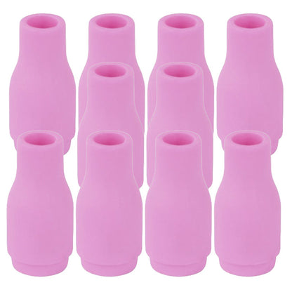 Buse céramique standard #4 pour torche TIG SR-9/20 - L 30mm - ø 6,3mm - Lot de 10 pièces - Le Comptoir du Soudeur