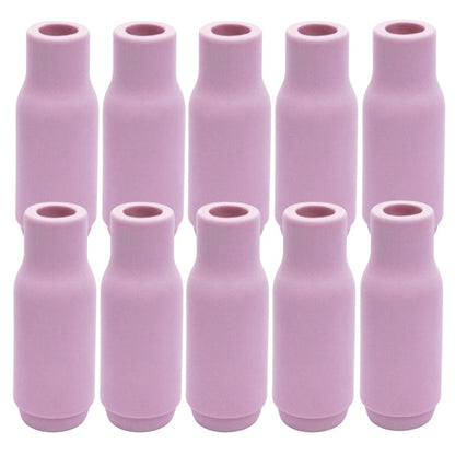 Buse céramique standard #5 pour torche TIG SR-17/18/26 - L 47mm - ø 8mm - Lot de 10 pièces - Le Comptoir du Soudeur