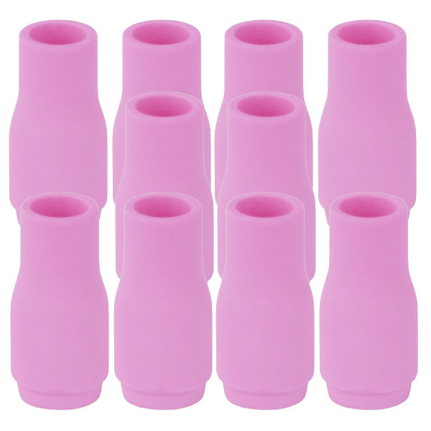 Buse céramique standard #5 pour torche TIG SR-9/20 - L 30mm - ø 8mm - Lot de 10 pièces - Le Comptoir du Soudeur