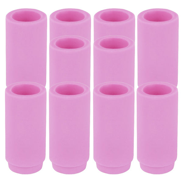 Buse céramique standard #6 pour torche TIG SR-9/20 - L 30mm - ø 9,5mm - Lot de 10 pièces - Le Comptoir du Soudeur