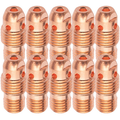 Corps de pince porte électrode pour torche TIG SR-9/20 - L 21mm - ø 2,4mm - Lot de 10 pièces - Le Comptoir du Soudeur