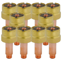 Diffuseur de gaz Lens pour torche TIG SR-17/18/26 - L 50mm - ø 2,4mm - Lot de 10 pièces - Le Comptoir du Soudeur