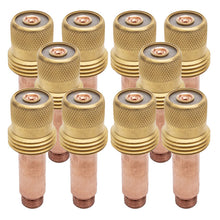 Diffuseur de gaz Lens pour torche TIG SR-17/18/26 - L 50mm - ø 1,6mm - Lot de 10 pièces - Le Comptoir du Soudeur