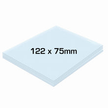 Écrans polycarbonates intérieur 122x75 mm adaptable sur SENTINEL A60 - Lot de 10 pièces
