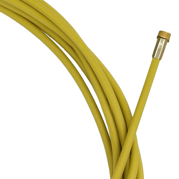 Gaine jaune en acier pour torches MIG - fil ø 1,4/1,6 mm - Le Comptoir du Soudeur
