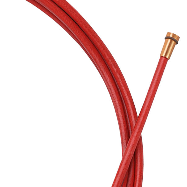 Gaine rouge en acier pour torches MIG - fil ø 1,0/1,2 mm - Le Comptoir du Soudeur