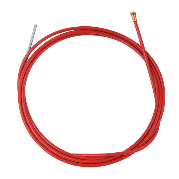 Gaine rouge en acier pour torches MIG - fil ø 1,0/1,2 mm - Le Comptoir du Soudeur
