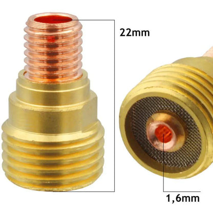 Lentille de gaz pour torches SR-9 / SR-20 - Lot de 10 pièces - Le Comptoir du Soudeur