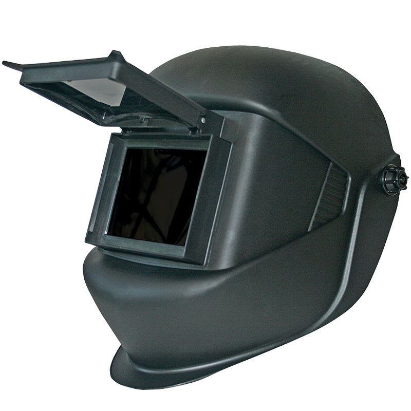 Masque de soudage PROMATIC vision large avec filtre relevable - Le Comptoir du Soudeur