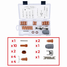 Pièces de rechange pour torche plasma PT100 Standard- Kit de 27 pièces