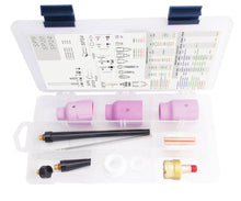 Pièces de rechange pour torche TIG SR-17/18/26 Big lens - Kit de 12 pièces - Le Comptoir du Soudeur