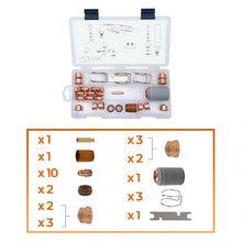 Pièces de rechange pour torche plasma NW141 type TRAFIMET- Kit de 29 pièces - Le Comptoir du Soudeur