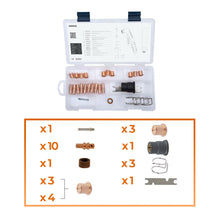 Pièces de rechange pour torche plasma NW81 type TRAFIMET- Kit de 27 pièces - Le Comptoir du Soudeur