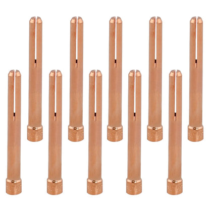 Pince porte électrode standard pour torche TIG SR-17/18/26 - L 50mm - ø 1mm - Lot de 10 pièces - Le Comptoir du Soudeur