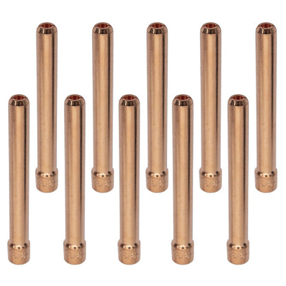 Pince porte électrode standard pour torche TIG SR-17/18/26 - L 50mm - ø 2,4mm - Lot de 10 pièces - Le Comptoir du Soudeur