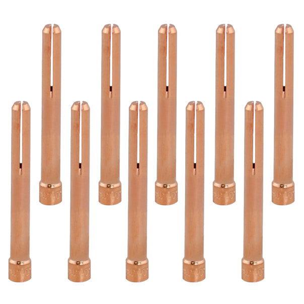 Pince porte électrode standard pour torche TIG SR-17/18/26 - L 50mm - ø 2mm - Lot de 10 pièces - Le Comptoir du Soudeur