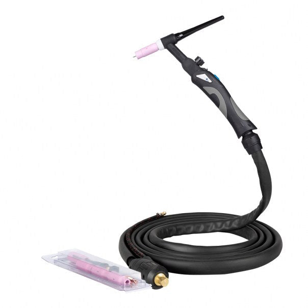 Torche à valve TIG SR-26 de 4 m - Refroidissement au gaz - Le Comptoir du Soudeur