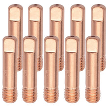 Tube contact acier pour torche MIG/MAG MB-15 - M6x25 mm - Lot de 10 pièces - Le Comptoir du Soudeur