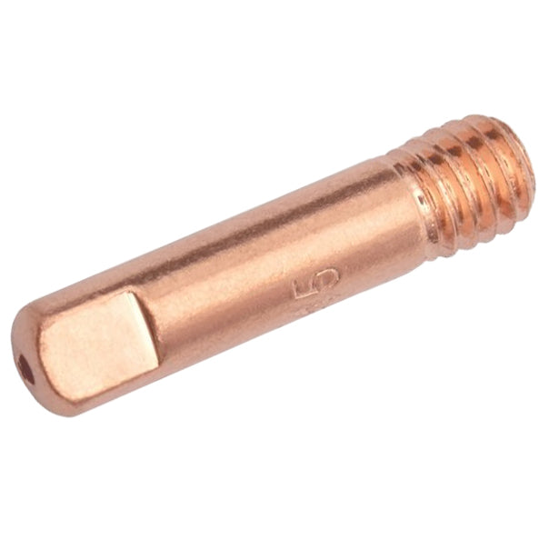 Tube contact acier pour torche MIG/MAG MB-15 - M6x25 mm - Lot de 10 pièces - Le Comptoir du Soudeur