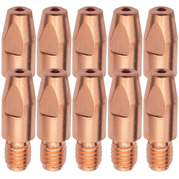 Tube contact acier pour torche MIG/MAG MB-501 - M6x28 mm - Lot de 10 pièces - Le Comptoir du Soudeur