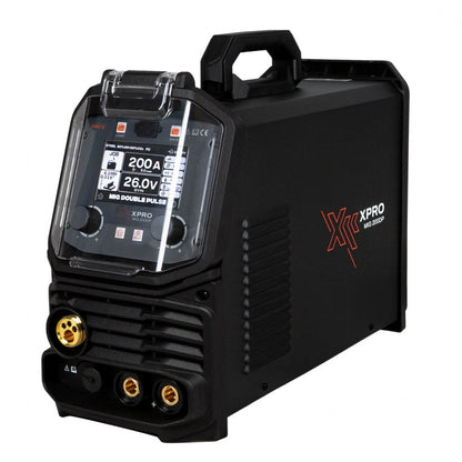Poste à souder XPro MIG DOUBLE PULSE 200A - 220V - SYNERGIQUE - Garantie 3 ans