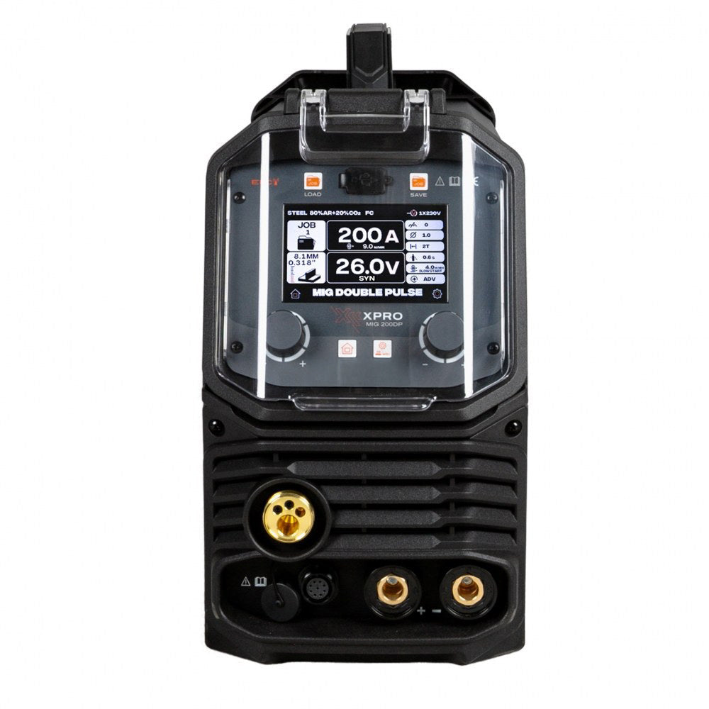 Poste à souder XPro MIG DOUBLE PULSE 200A - 220V - SYNERGIQUE - Garantie 3 ans