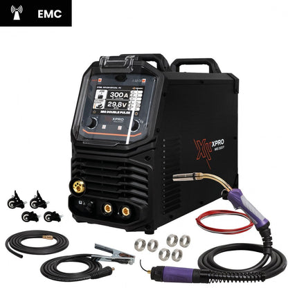 Poste à souder XPro MIG DOUBLE PULSE 300A - 380V - SYNERGIQUE - Garantie 3 ans
